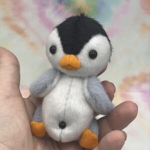 Bärino Pinguin Pitsch  10 cm Künstlerbär