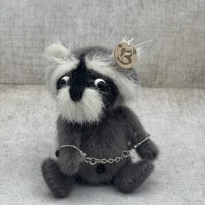 Bärino Waschbär Diego 10 cm Künstlerbär