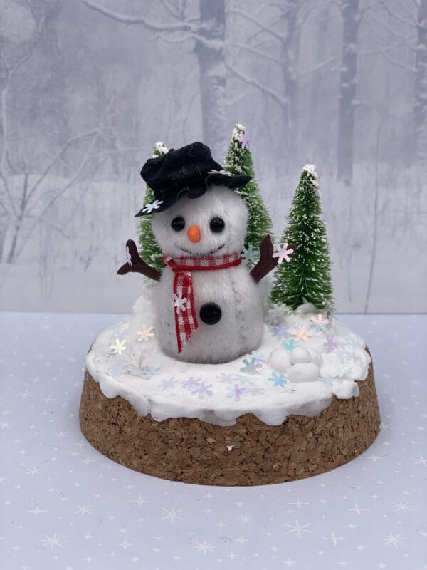 Bärino Schneekugel mit Schneemann Paul 12 cm – Bild 8