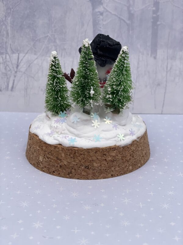 Bärino Schneekugel mit Schneemann Paul 12 cm – Bild 7