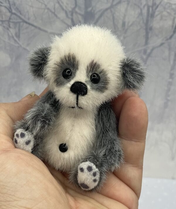 Bärino Bär Panda Aang 9 cm Künstlerbär – Bild 4