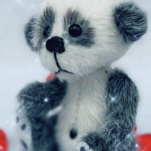 Bärino Bär Panda Aang 9 cm Künstlerbär