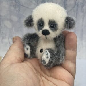 Bärino Bär Panda Chao  9 cm Künstlerbär