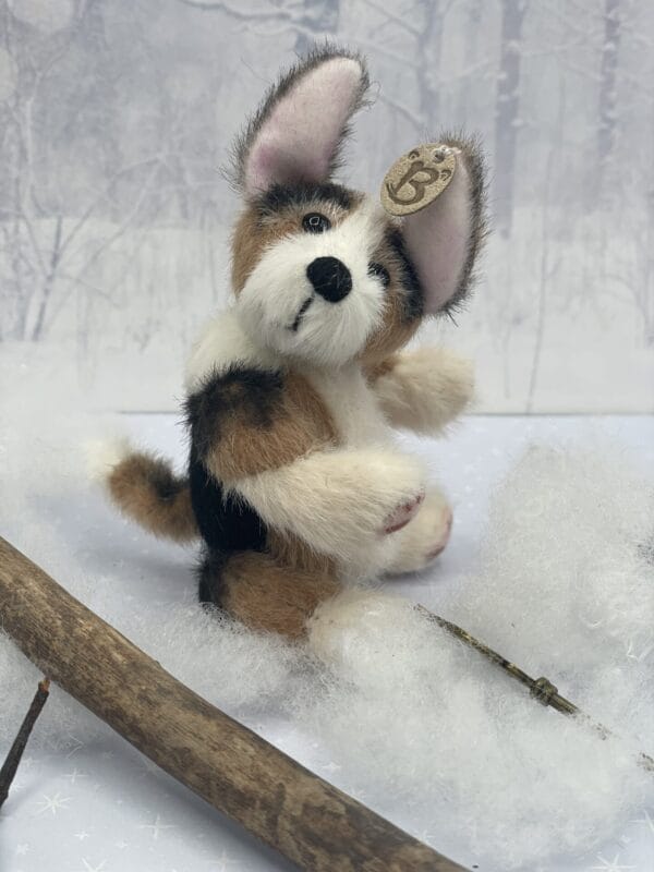 Bärino Corgi Elli 12 cm Künstlerbär – Bild 8