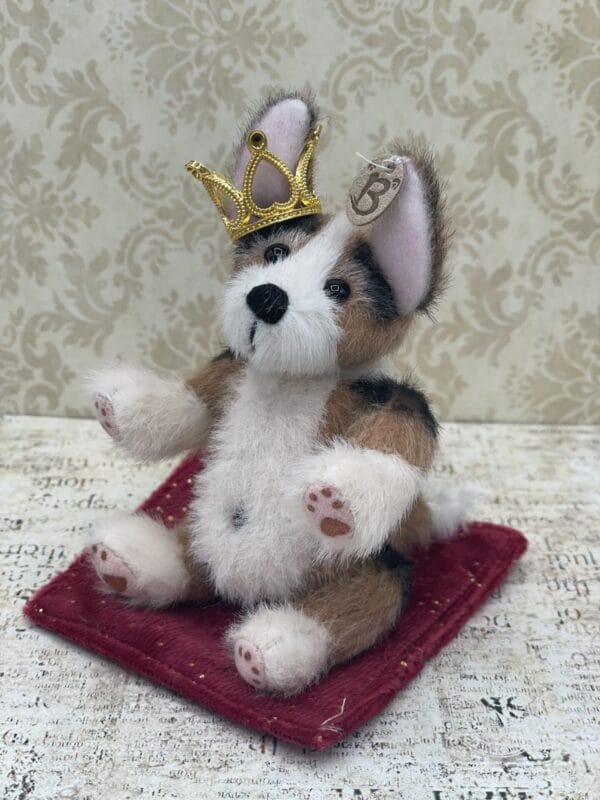 Bärino Corgi Elli 12 cm Künstlerbär – Bild 4