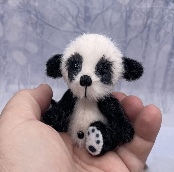 Bärino Bär Panda Baihu 9 cm Künstlerbär – Bild 3