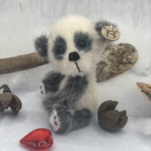 Bärino Bär Panda Jian 9 cm Künstlerbär