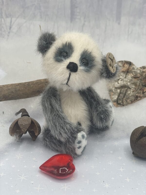 Bärino Bär Panda Jian 9 cm Künstlerbär – Bild 5