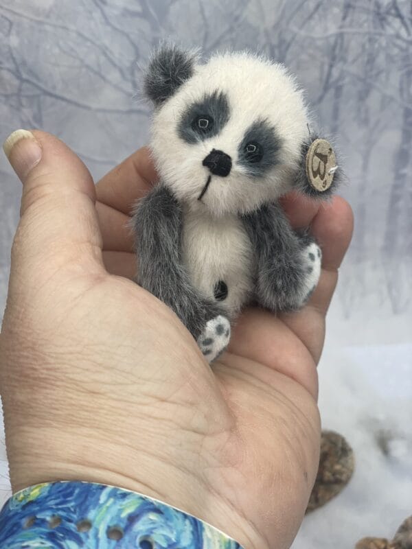 Bärino Bär Panda Jian 9 cm Künstlerbär – Bild 4