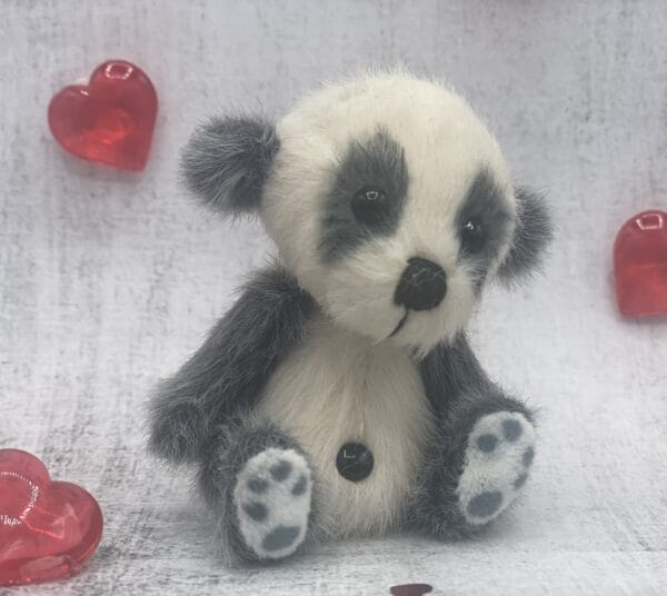 Bärino Panda Bao Bao 9 cm Künstlerbär – Bild 6