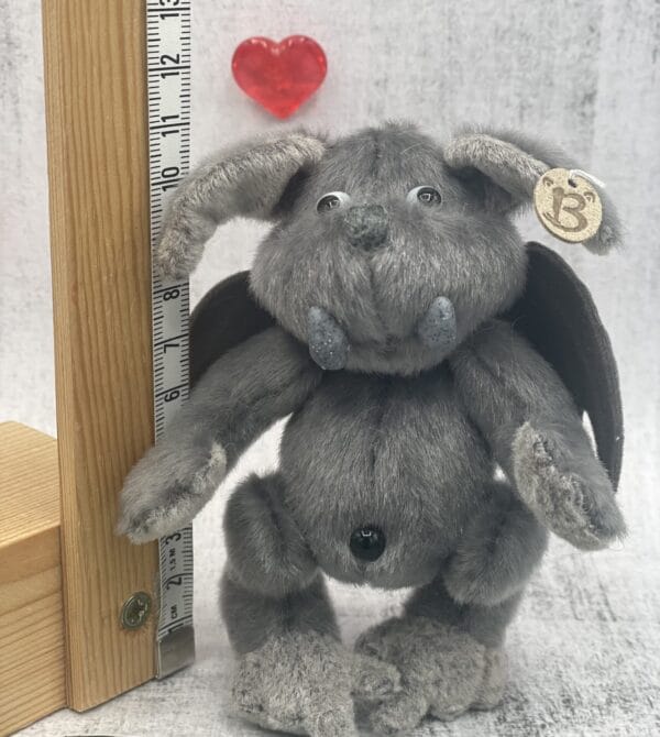 Bärino Gargoyle Nathan 12 cm Künstlerbär – Bild 10